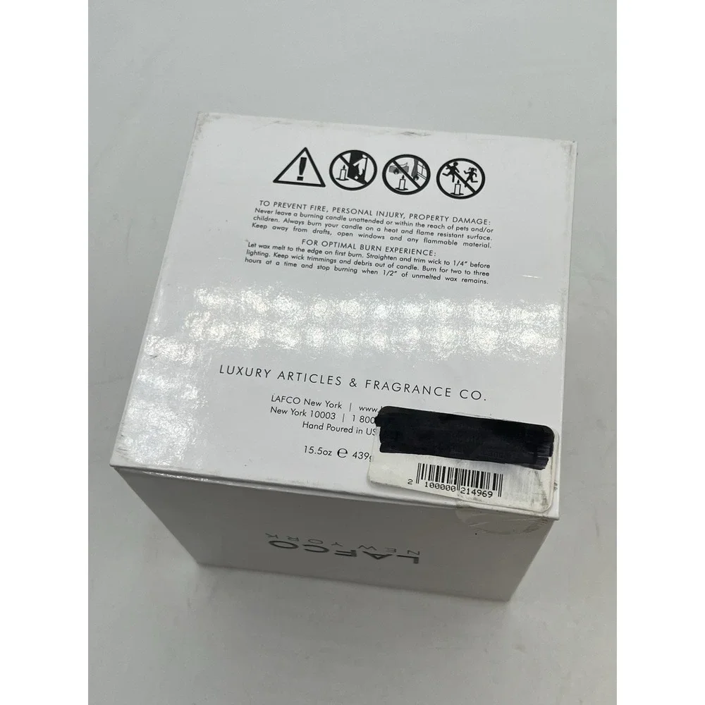 NIB! LAFCO New York ~Retreat Candle ~ 15.5oz